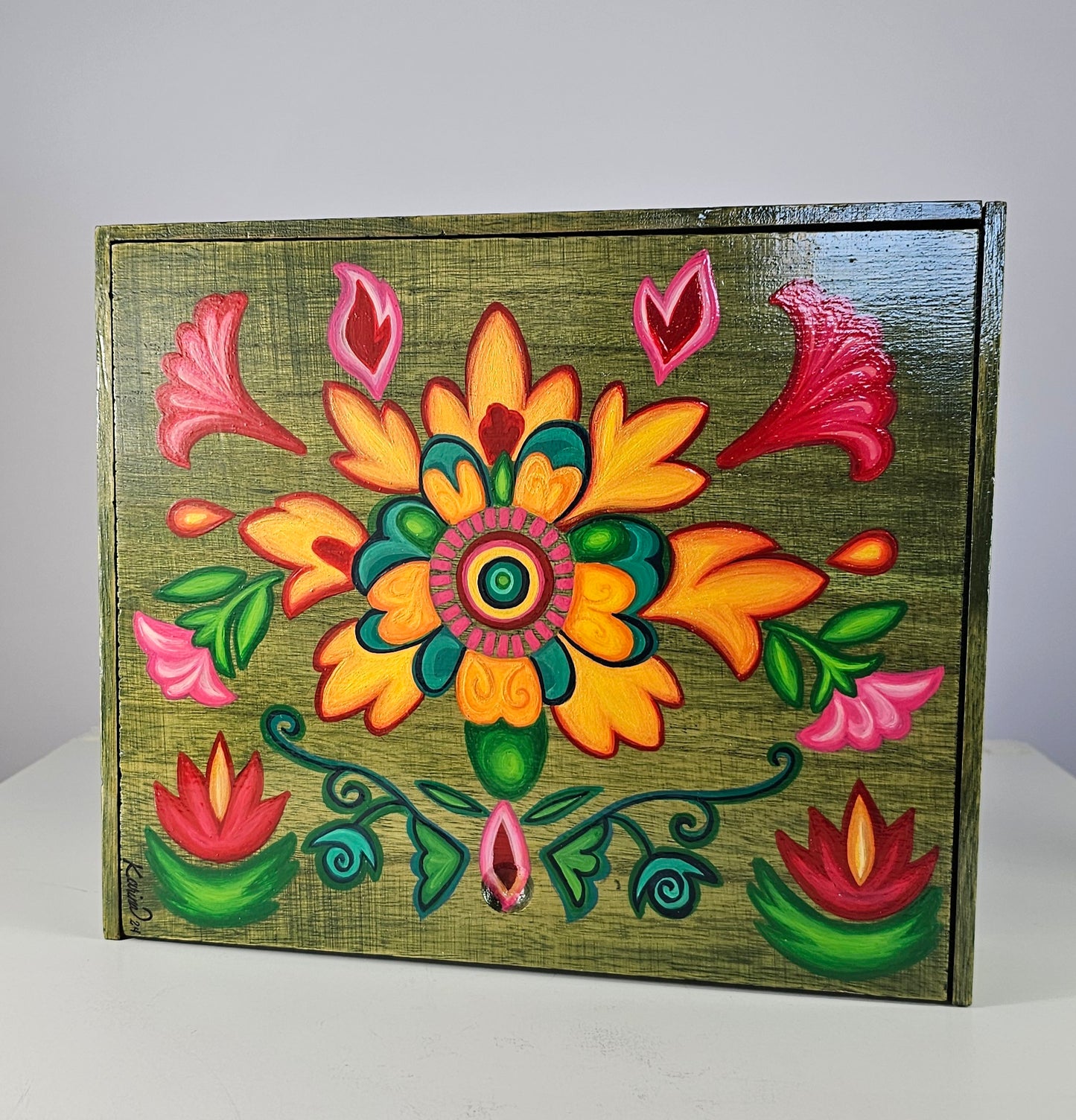 Painted Petal Box