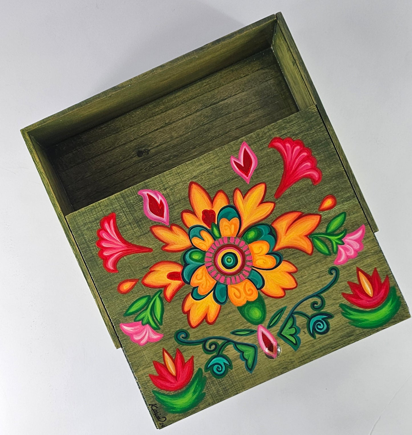 Painted Petal Box