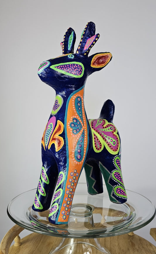 Blue Alebrije Deer
