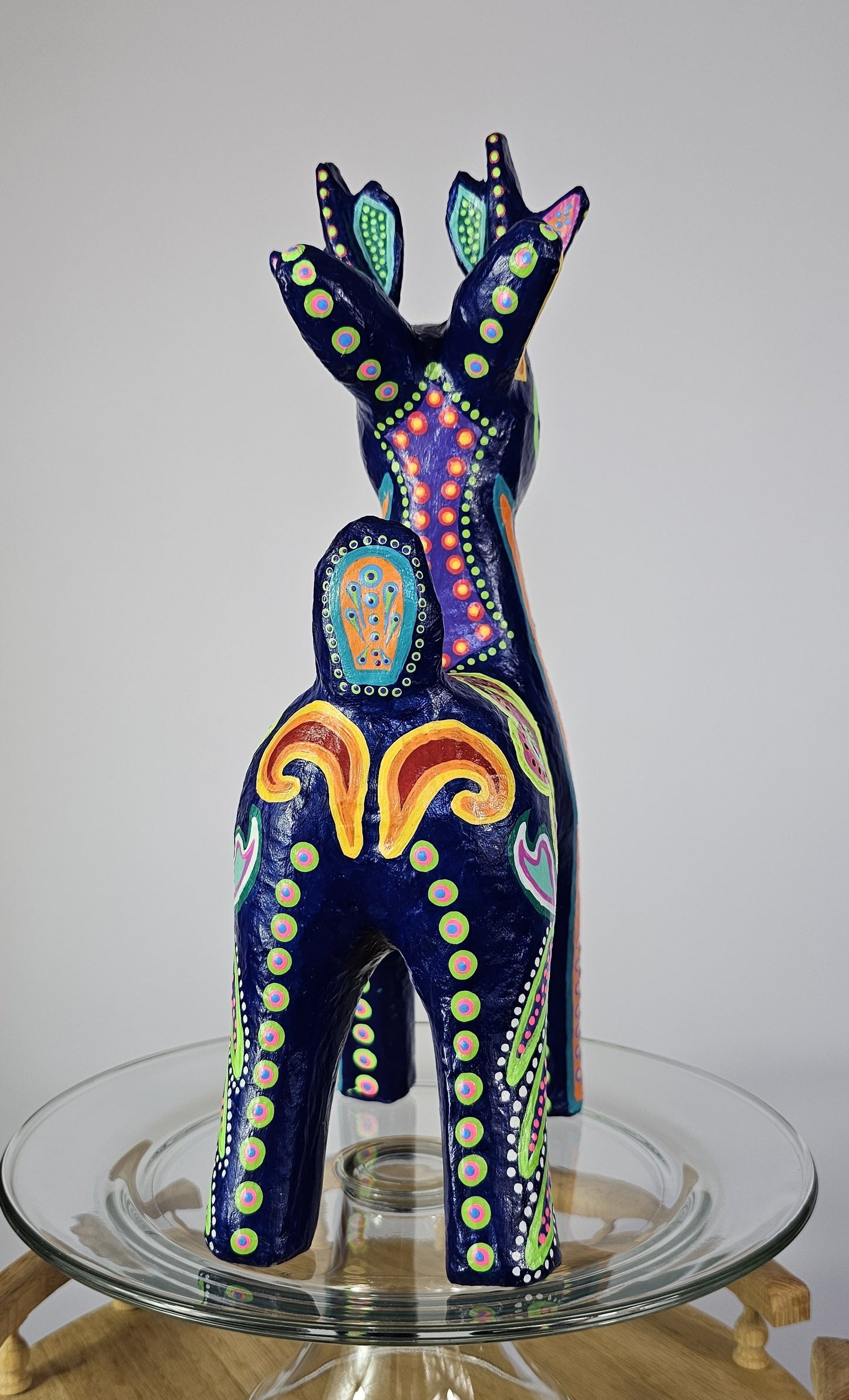 Blue Alebrije Deer