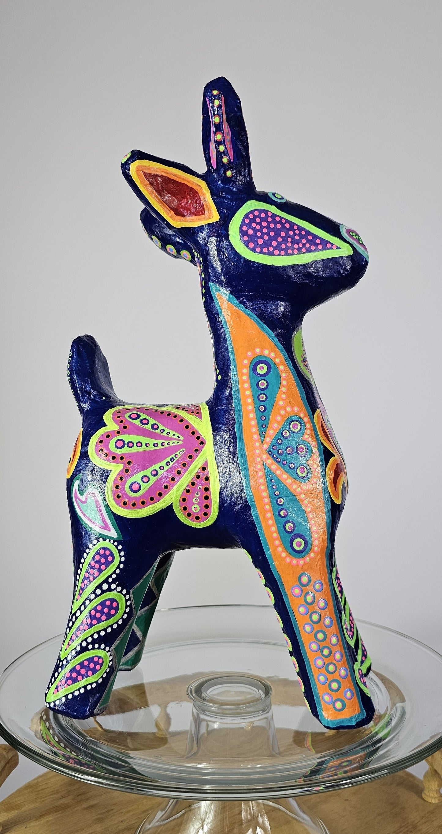 Blue Alebrije Deer